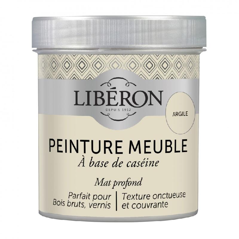 Peinture meuble et boiserie caséine LIBERON - argile mat - 0.5 L - sans sous-couche, séchage 4h, lessivable_3