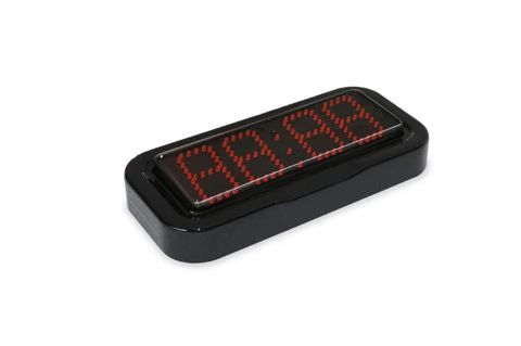 Horloge numérique à LED rouge - Étanche IP66 - Alimentation PoE - Huchez - RA10 LPOE_3