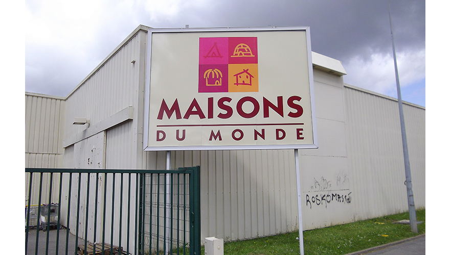 Panneau publicitaire d'extérieur en hauteur - Structure 8m² - Dimensions 3,28m x 2,45m_3