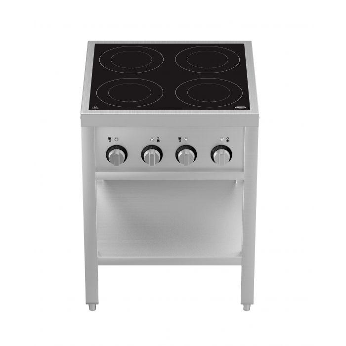 Cuisinière à induction 4 zones avec essous ouvert 7505.0035 COMBISTEEL_3