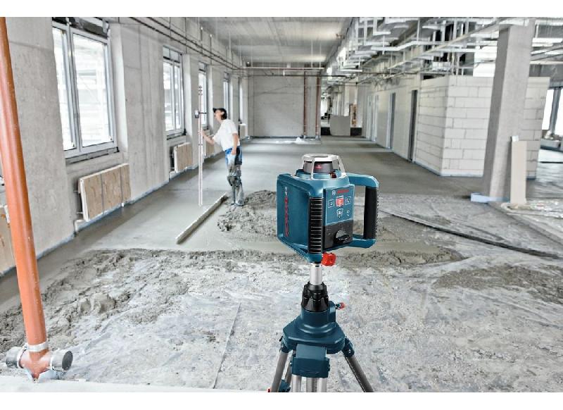 Récepteur laser rotatif Bosch LR 1 G - Faisceau vert - Jusqu'à 500 pi - Haute précision +/-1 mm / +/-3 mm_3