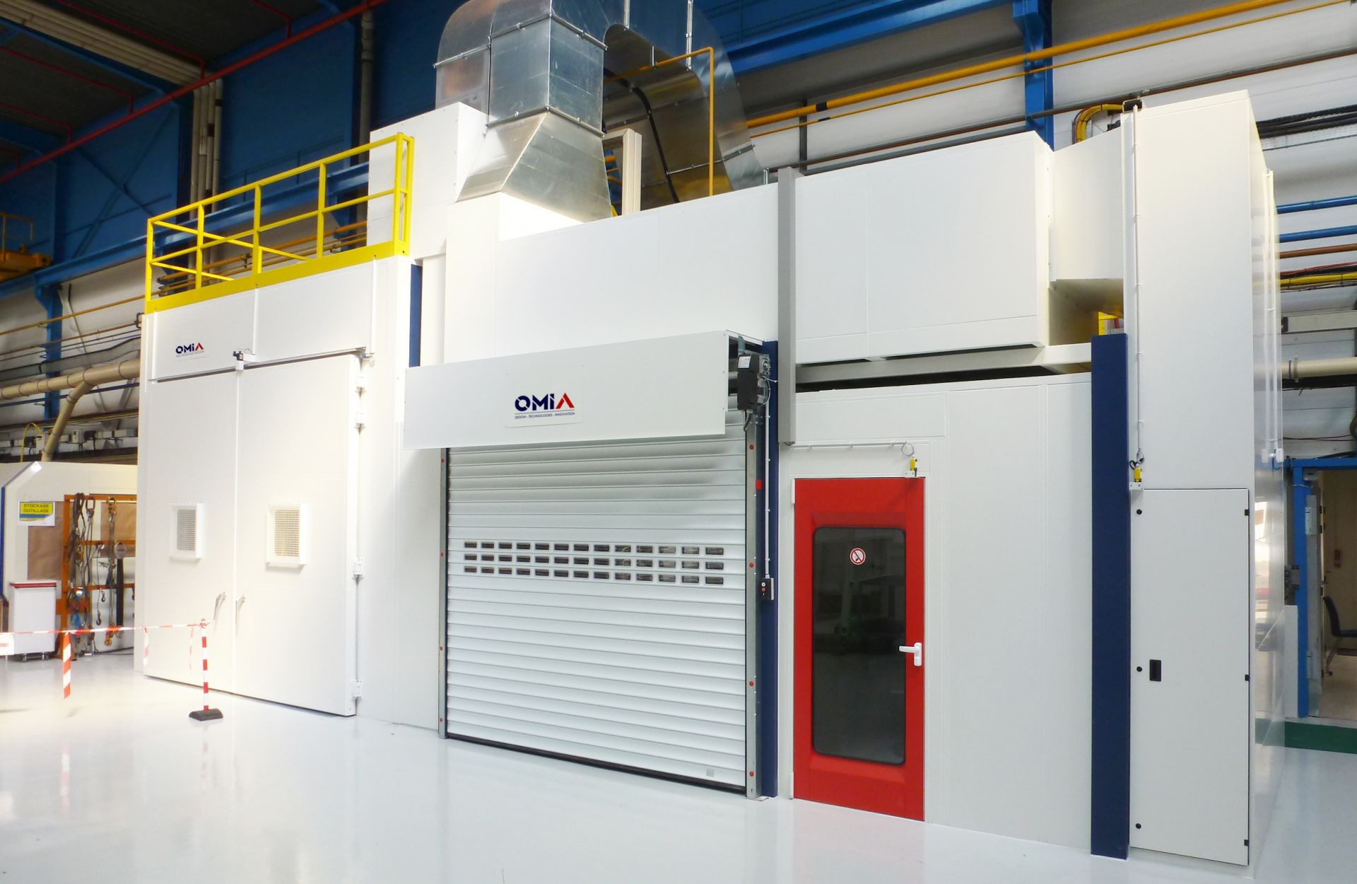 Cabine de peinture liquide - Ventilation horizontale - CS - Cabine ouverte_3