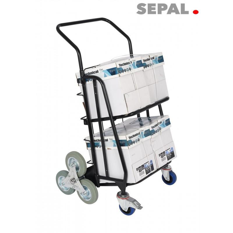 Chariot pour distribution sur lieux fréquentés