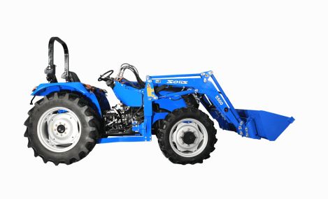 S50 Tracteur agricole - Solis - moteur 2893 cc, force de levage 1600 kg, cabine spacieuse_3