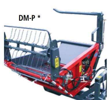 Dérouleuses pailleuses à peignes DF-P / DALM-P / DM-P - Eurotechnics Agri - balles rondes jusqu'à 1,80 m - projection 5 à 7 m_3