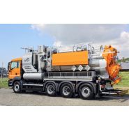 Koks CycloVac Pro - Hydrocureur avec séparateur cyclone - 222 kW - Tuyaux 8” (DN 200) - Aspiration et soufflage_3