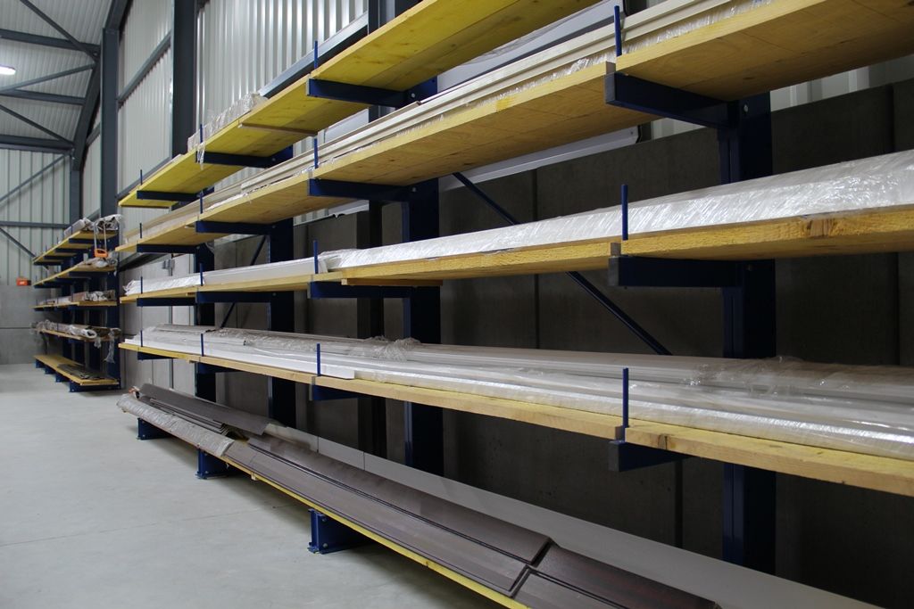Rayonnage cantilever MiniCANT - stockage manuel - hauteur 1500 à 3000 mm - charges jusqu'à 800 kg par face_3
