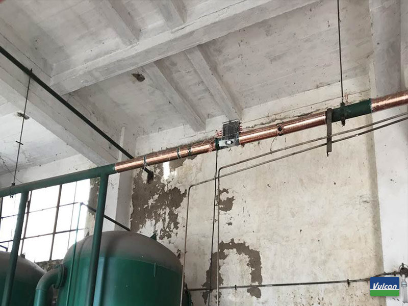 Système anti-calcaire électronique Vulcan S100 - écologique, programmable et adapté aux canalisations jusqu'à 6