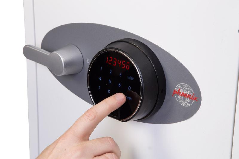 Coffre fort ignifuge - 60 min - 36 L - PHOENIX TITAN AQUA FS1283 - Empreinte digitale_3