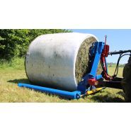 Btgme - Fourche de transport de balles rondes Goewell - Poids 90 kg - Adaptée aux balles enrubannées de 1,00 à 1,80 m_3