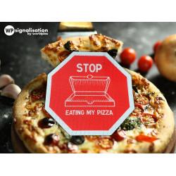 Panneau Personnalisé Pizza - Matériaux Durables et Options d'Éclairage_3