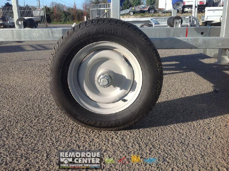 Chariot de manutention SW1400MA - SUN WAY - remorque cassante - 1 essieu - PTAC : 1700Kg - MAXI4_3