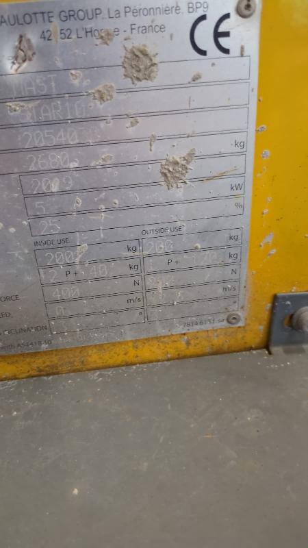 Nacelle verticale HAULOTTE star 10ac occasion_3