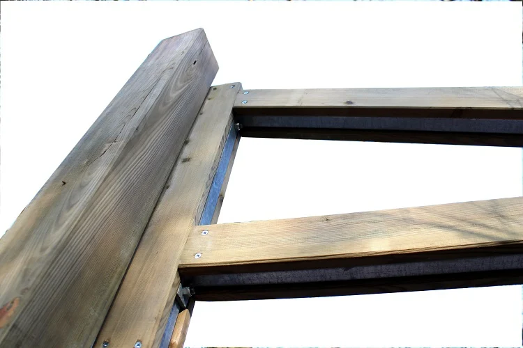 Portique pivotant bois métal_3