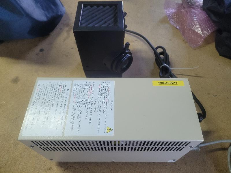 Source de lumière fluorescente Olympus U-ULH avec alimentation BH2-RFL-T3_3