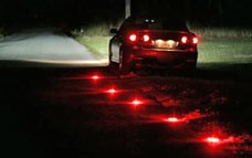 Balise de signalisation gyrophare PRO à leds rechargeable  (Orange ou Bleu)_3