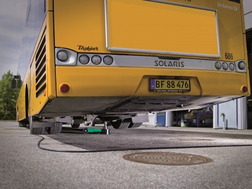 A5816-c - Crics oléopneumatiques Compac - Capacité maximale : 58/32/16t - Vérin à triple extension_3