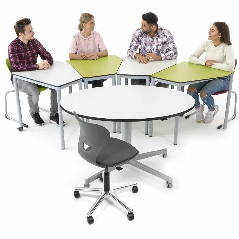 Chaise Pivotante  - ressort à gaz, mobile, ergonomique et confortable - EWS.25_3