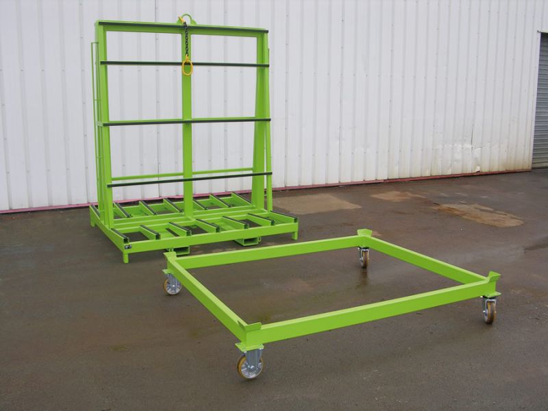 Chevalets de manutention Goubard SARL - admissible 3000 kg - réf. CHP15000_3