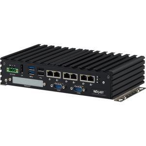 PC industriel fanless Intel Atom x6425E Quad Core - 6 LAN, 4 COM, NISE 4310-E01 - NexAIoT_3