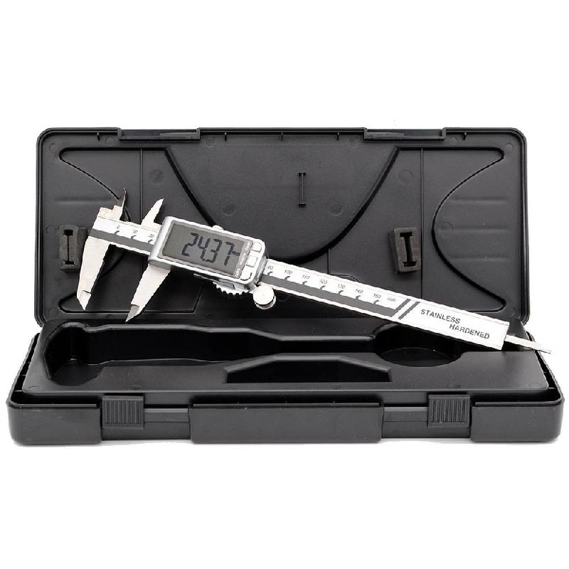 Pied à coulisse digital avec afficheur super géant métallique - 150 mm - Lecture facile 13 mm - Réf. 720150_3