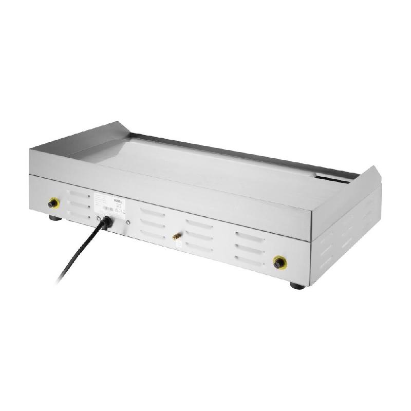 Plancha électrique lisse en ACIER - L 738 mm | Buffalo - CU627_3