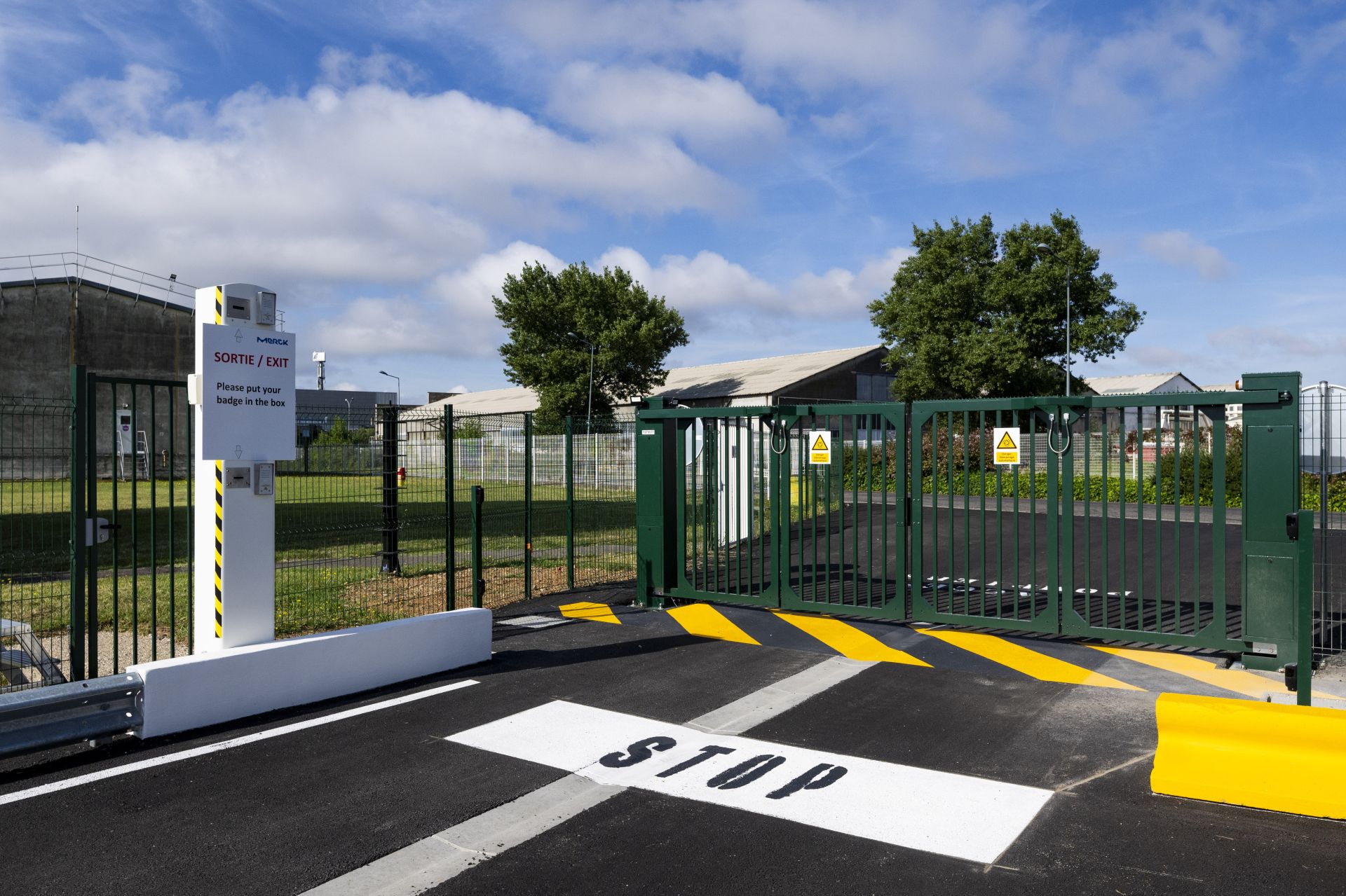 Portail ultra-rapide avec intelligence artificielle - Longueur max 10 m - LBAi W-GATE double_3