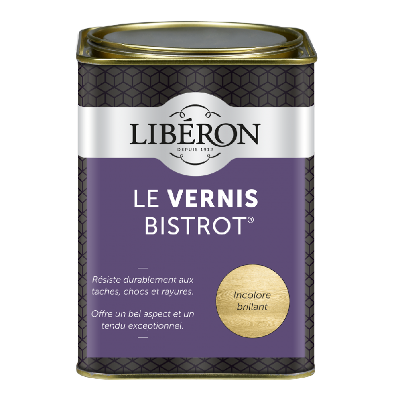 Vernis meuble et objet - Bistrot® LIBERON - Incolore satiné - 1L_3