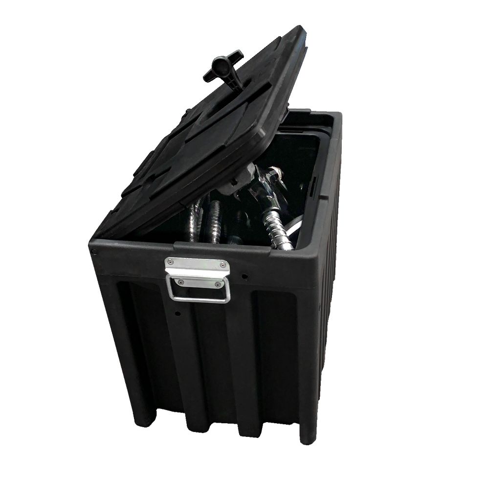 Coffret mobile avec pompe fuel, gasoil, GNR – Versions 12V, 12-24V, 220V_4