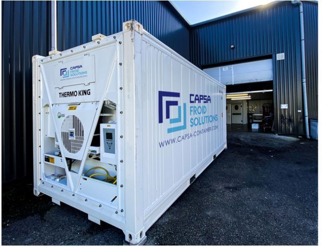 Container REEFER 20 pieds dry premier voyage pour la conservation des produits alimentaires et non alimentaires_3