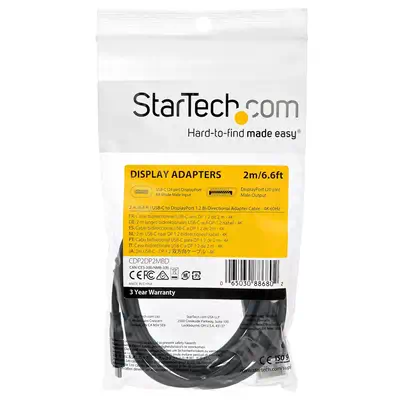 StarTech Cble USB Type-C vers DisplayPort 1.2_3