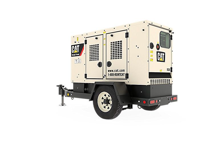 Xq35 28 kw (35 kva) groupes électrogènes industriel mobile de location - caterpillar - puissance principale 27 kwe (35 kva)_3