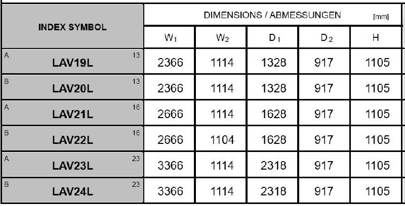 Banque d'accueil droite Valde avec accès bas - MDD. - 237, Blanc brillant, Gauche_3