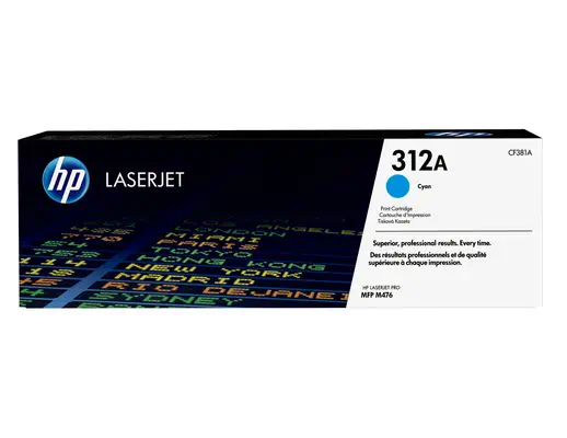 Cartouche HP 312A toner Cyan LaserJet_3