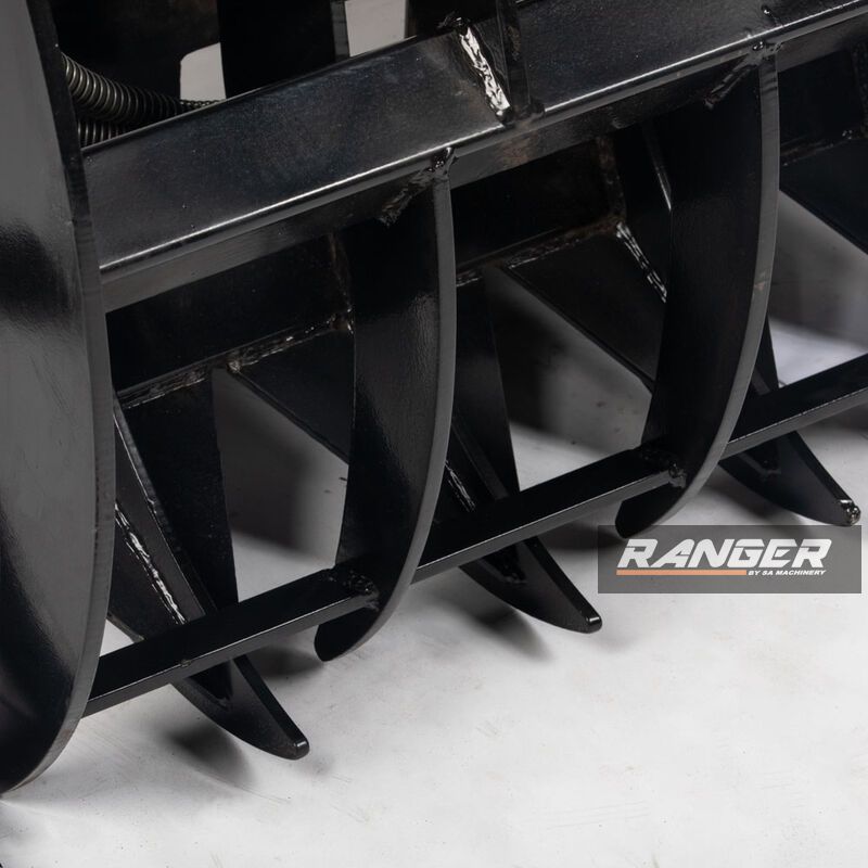 Grappin-râteau , pince à grumes trg35 pour porte outils toro dingo, ditch witch, vermeer_4