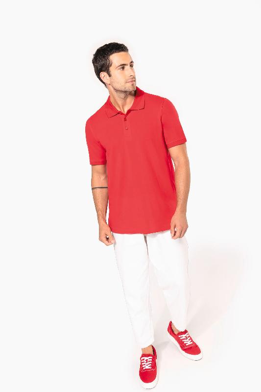 Polo piqué manches courtes homme - Réf: K254 - 100% coton - Kariban_3