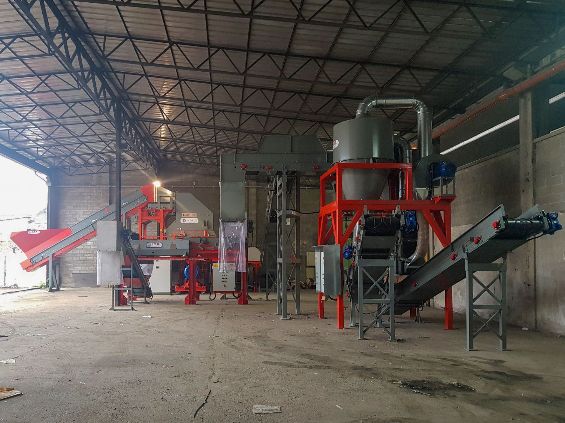 Broyeur déchiqueteur industriel à marteaux ITR HMS 060 / 080 / 100 - polyvalent avec moteur 90 à 315 kW_3
