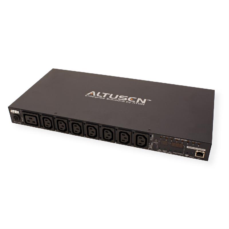 ATEN  PE6208G Multiprise IP, 8 ports, 1UH, 7xC13 + 1xC19, 16A_3