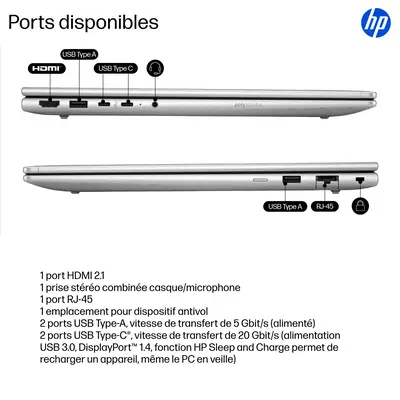 HP ProBook 4 G1iR Intel Core 3 100U Ordinateur portable 40,6 cm (16