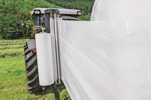 Système de pré-étireur e-TWIN pour enrubannage optimisé sur RW 1110