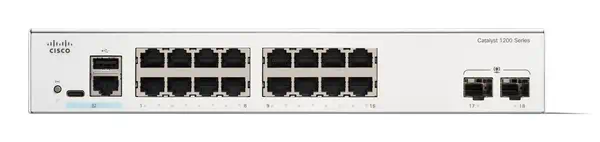 Cisco C1200-16T-2G commutateur réseau Géré L2/L3 Gigabit Ethernet (10/100/1000) Blanc_3