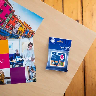 LC521M Cartouche d'encre authentique Brother - Magenta_3