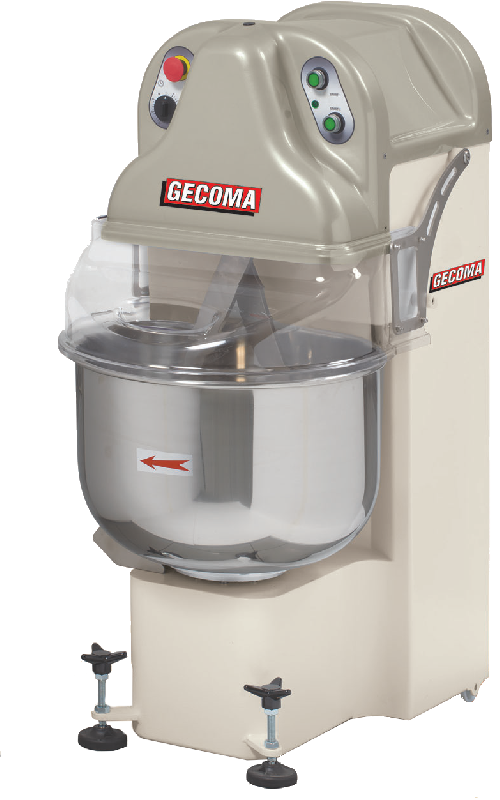 Pétrin à bras plongeants 23 Kg Monophasé à vitesse variable série BE Mecnosud Gecoma_3