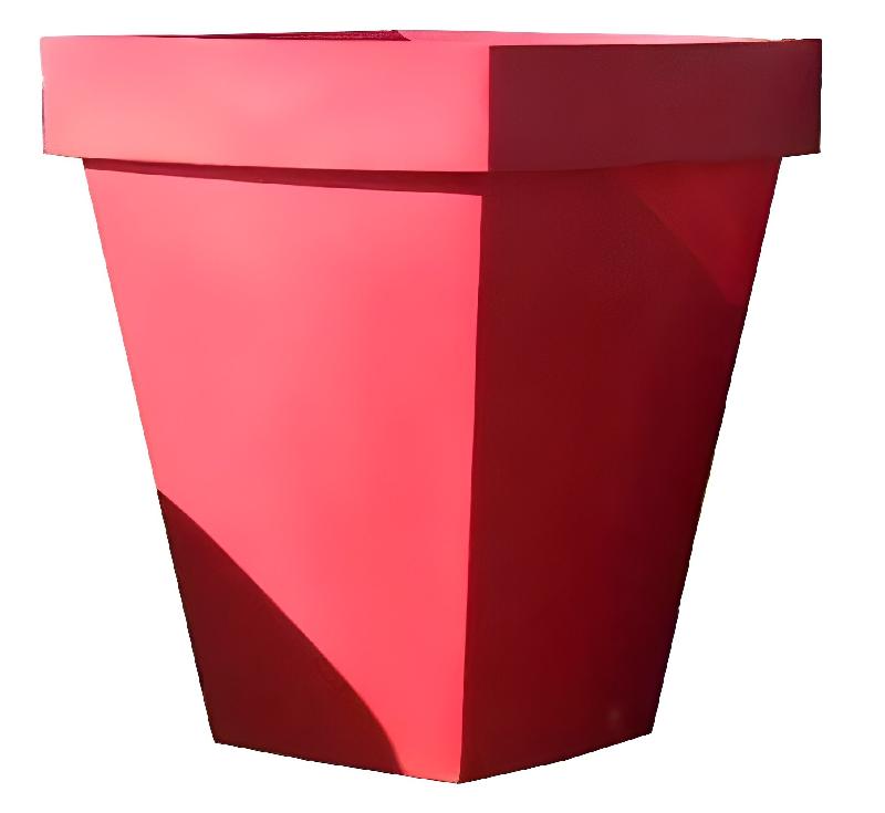 Pot géant carré DÉCO - Polyéthylène - Hauteurs 735 à 1400 mm - Largeurs 630 à 1270 mm - 21 coloris_3