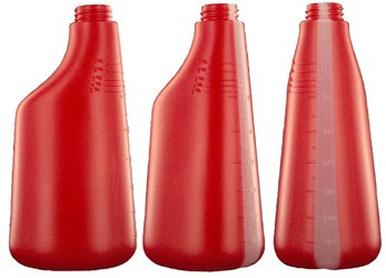 FLACON VIDE couleur sans pistolet 600ml vert-jaune-rouge-bleu_3
