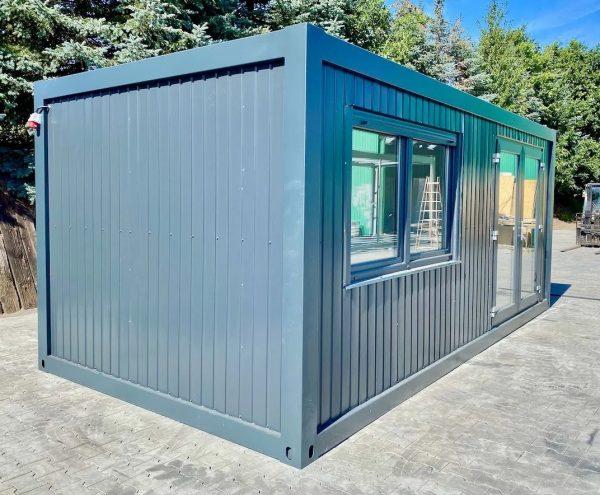 Module bureau 18 m² clé en main - Isolation performante - Menuiseries double vitrage - Sol PVC aspect bois - Électricité complète avec chauffage intégré_3