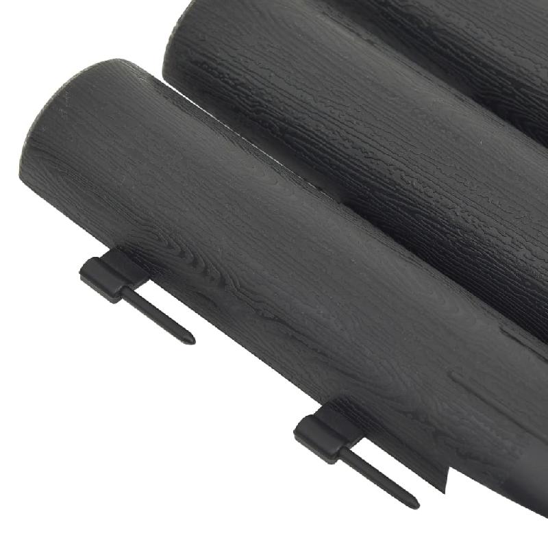 Vidaxl bordures de pelouse 36 pcs anthracite 10 m pp 314681_3
