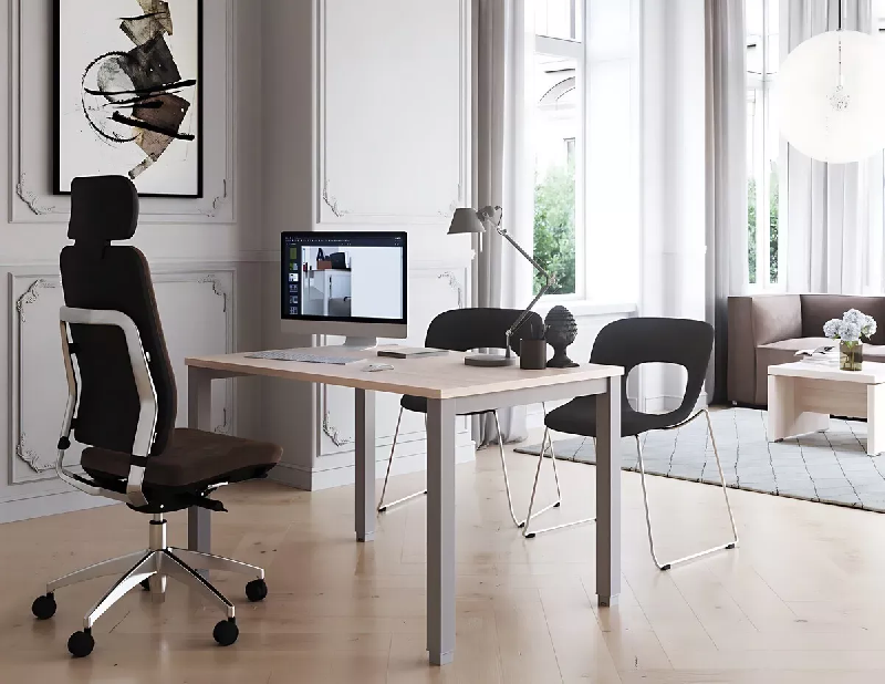Bureau individuel So Vicar réglable en hauteur_3