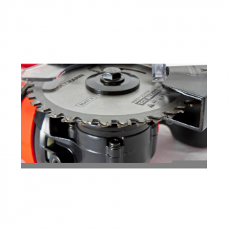 Scie double lame HOLZMDBS125_230V - coupe multi-matériaux avec système innovant et moteur performant_3