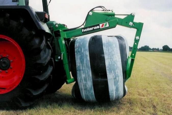 Dodo 1500 - pince à balles - hoopman machines b.V - pour le transport, le chargement, l’empilage et le déplacement de balles rondes, rectangulaires et/ou de paille_3